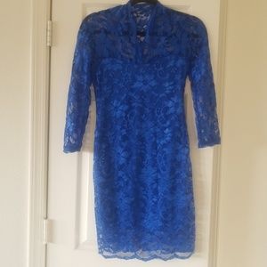 Beautiful blue lace dress